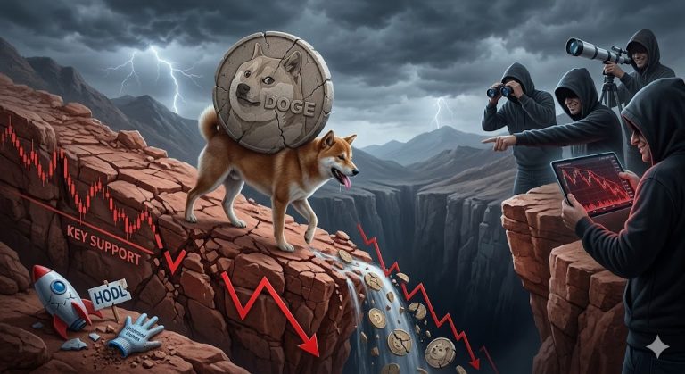 Dogecoin (DOGE) Under Strain, Sellers Eye Another Leg Lower Dogecoin (DOGE) Under Strain, Sellers Eye Another Leg Lower