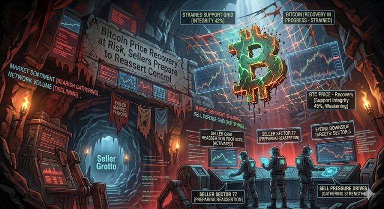 Bitcoin Price Extends Decline, Downside Pressure Builds Aggressively Bitcoin Price Recovery at Risk